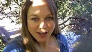 JUICE CLEANSE DAY 3: tour the edible garden estate and see the secret beach!