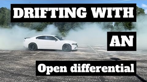 HOW TO SLIDE A CHARGER / CHALLENGER WITH AN OPEN DIFF (BURNING RUBBER 😈)