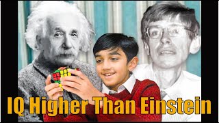 A Boy Has IQ Higher Than Einstein