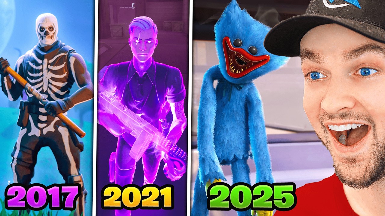 Evolution of EVERY Fortnitemares! (2017 - 2025)