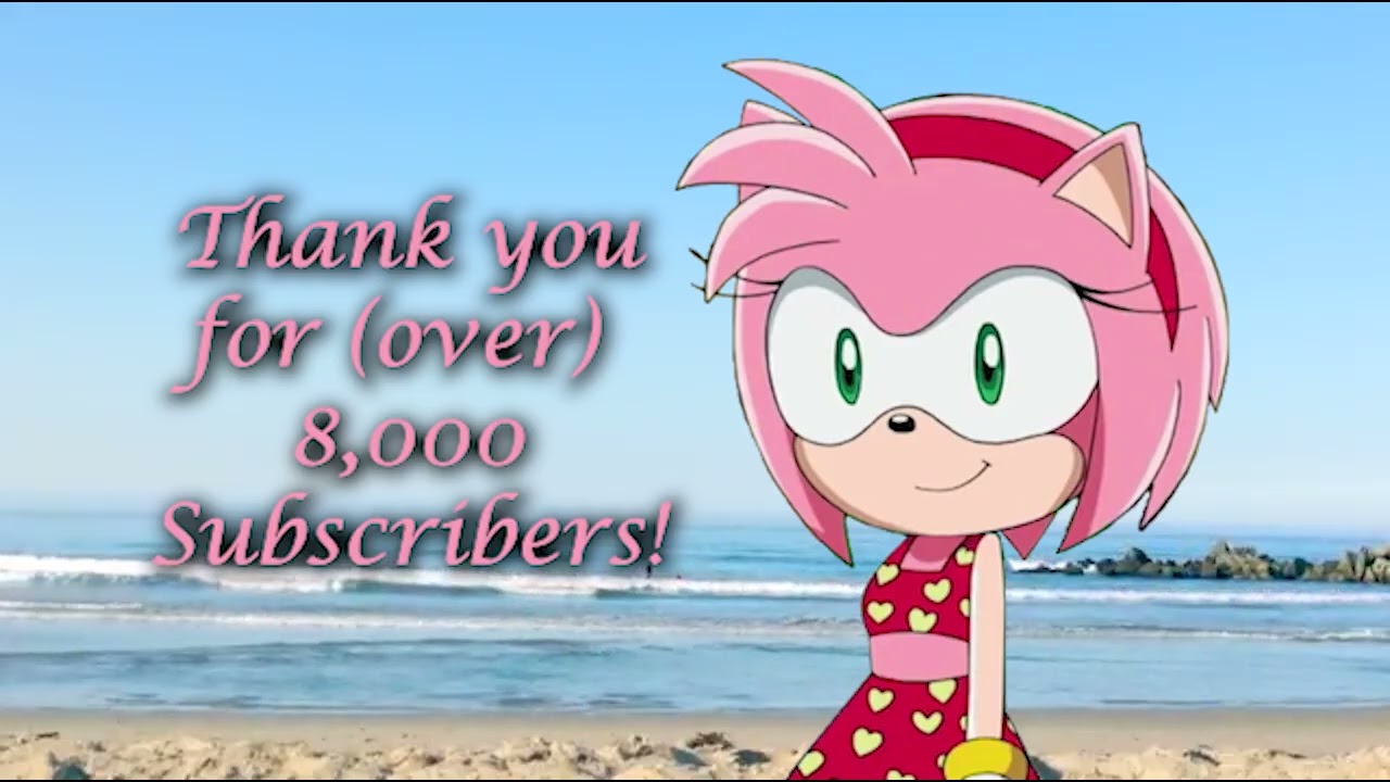 Beach hangout with Amy Rose ASMR (8K SUB SPECIAL! FINALLY DONE!) 💐🏖️