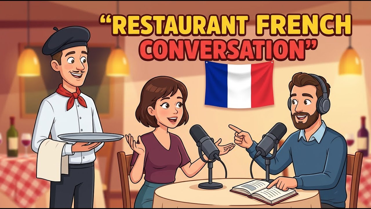 French Listening Practice | Restaurant Scene