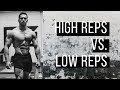 HIGH REPS vs. LOW REPS: Which should you do?: Shredded for Life Ep. 12