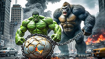 KING KONG vs BLUE HULK EPIC BATTLE! However, HULK Unexpected SAVE Changes Everything!