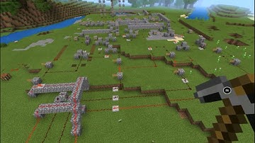 Minecraft Binary To Decimal Converter Using Logic Gates
