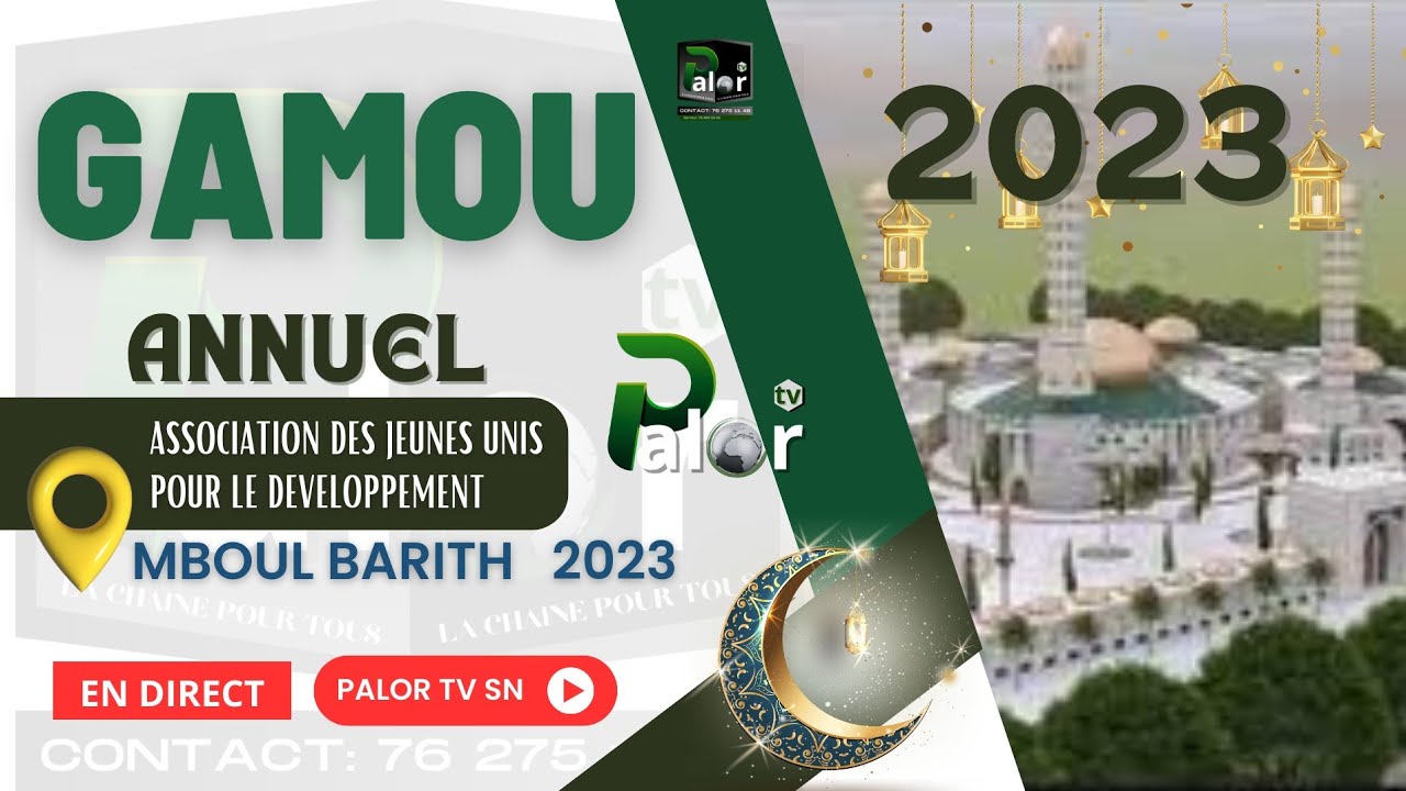 GAMOU ANNUEL MBOUL BARITH: Avec les Jeunes Unis pour le Développement de Barith Édition 2023