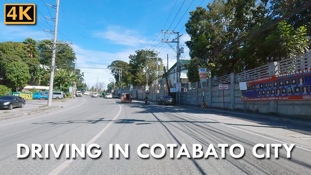 Tuesday Morning Drive: No Traffic | Daily Travel 430 | Driving in Cotabato City | 4K 60fps, 3D Audio
