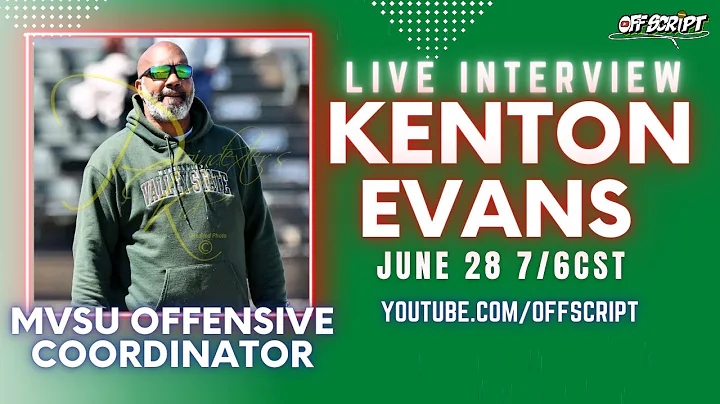 MVSU KENTON EVANS "Offensive Coordinator" | Live I...