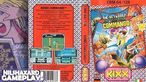 Bionic Commando (1988) by Go,Capcom -Commodore 64-