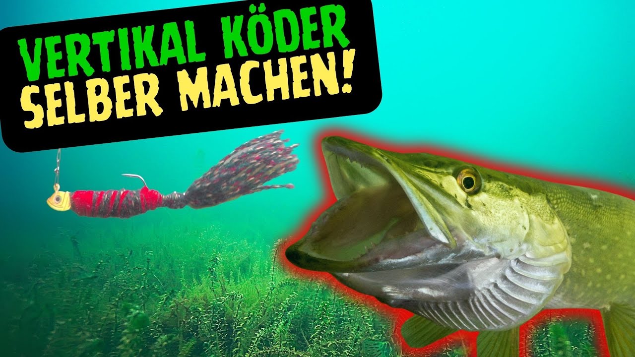 Jetzt Angelkder selber machen aus Wolle mit Bissgarantie  (Jiggen/Pelagisch) | Anleitung