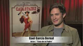 Gael Garcia Bernal - Uncut Interview for "Casa De Mi Padre" screenshot 3