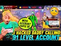 I Deleted Daddy Calling 91 Level Green Criminal ID 😂 Wasting 1 Lakh Diamonds || Free Fire
