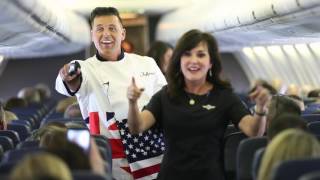 Flying Equals Fun - Serving Tax Day Treats on Southwest Airlines