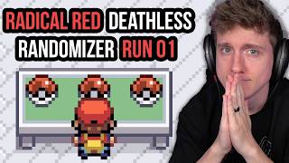 IT'S FINALLY TIME! | Pokemon Radical Red Deathless Nuzlocke Run 01