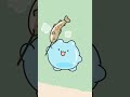 渓流釣りで大ピンチ🎣 #じぇりねこ #Jellycat #ゆるキャラ #ショートアニメ #character #イラスト #Animation #shorts