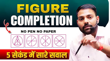 Figure Completion Reasoning | Best Tricks + Practice | RMS & Sainik School Exam 2025 | Sachin Sir
