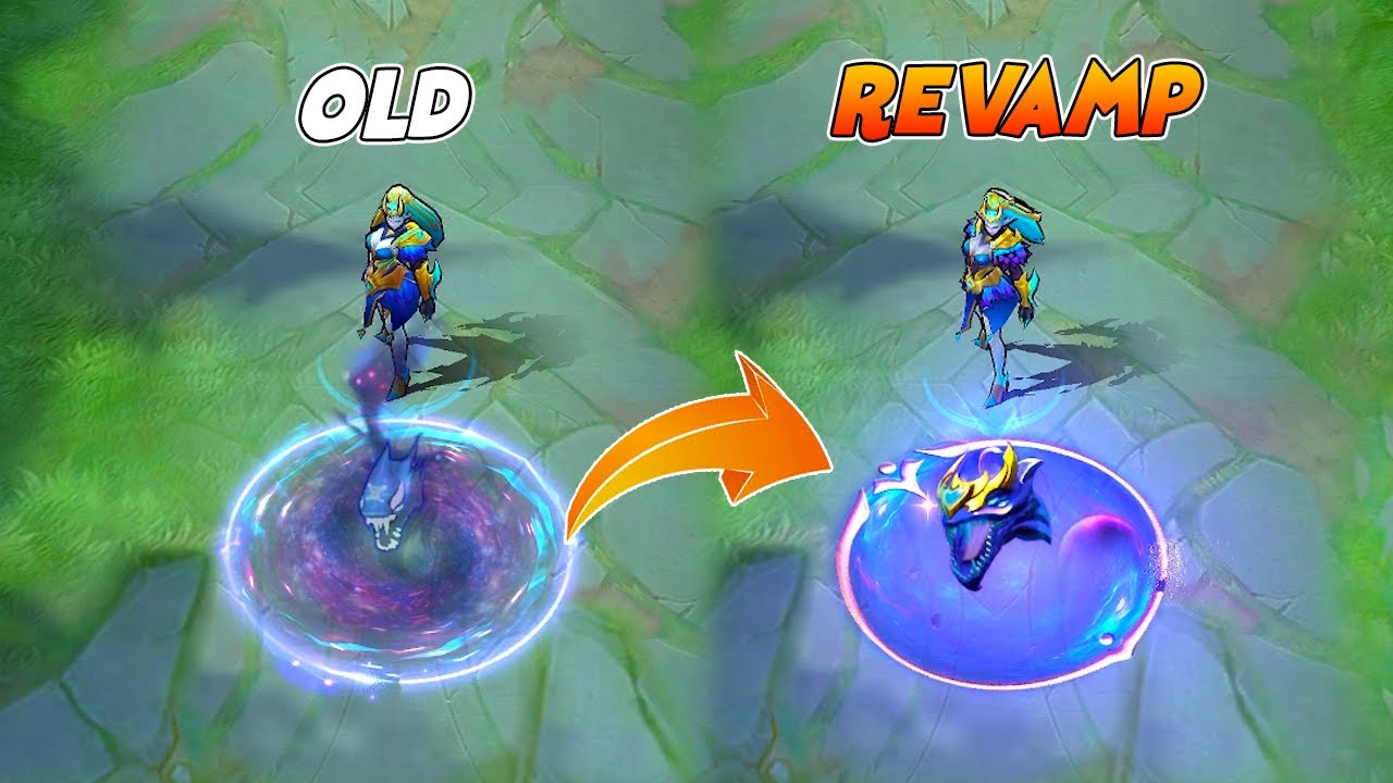 Selena Revamp Gemini Zodiac Skin VS OLD Skill Effects | MLBB Comparison