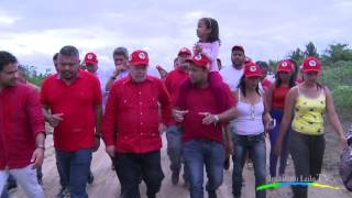 Lula visita o assentamento 'Lulão', na Bahia