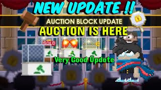 NEW FEATURE: AUCTION!! | GROWTOPIA