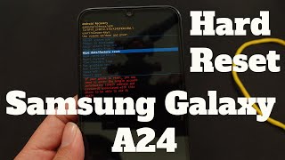 How To Hard Reset Samsung Galaxy A24 One UI 6