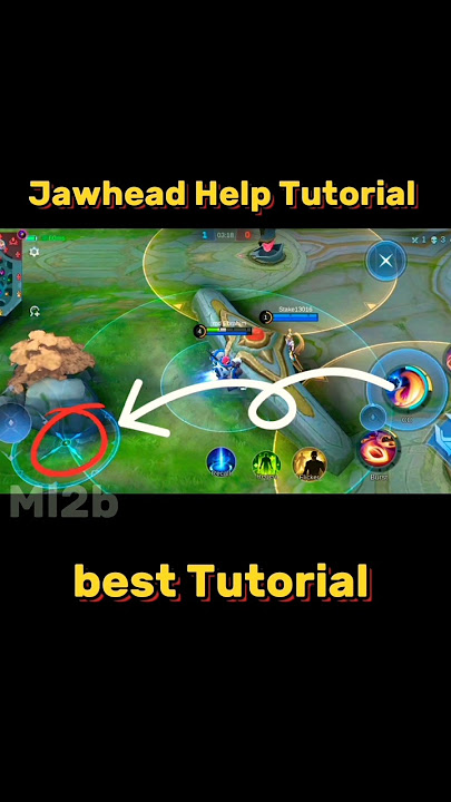 Jawhead Help Tutorial mobile legends #ml2b #shorts #mobilelegends #jawhead