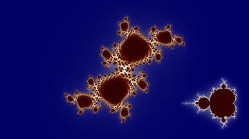 Julia Fractals along the edge of the Mandelbrot set