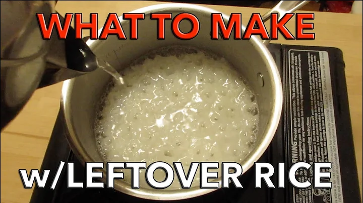 What to make with leftover rice