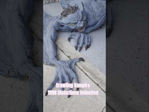The 1998 Crawling Vampire by @DistortionsUnlimited 8ft prop #distortionsunlimited  #vampireprop