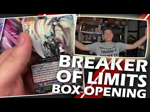 INSANE SPs!! OPENING 4 BREAKER OF LIMITS BOOSTER BOXES | Cardfight Vanguard