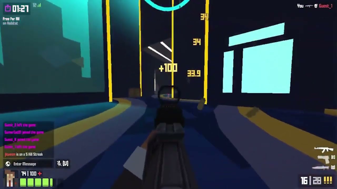 Nobody plays This game| Krunker.io