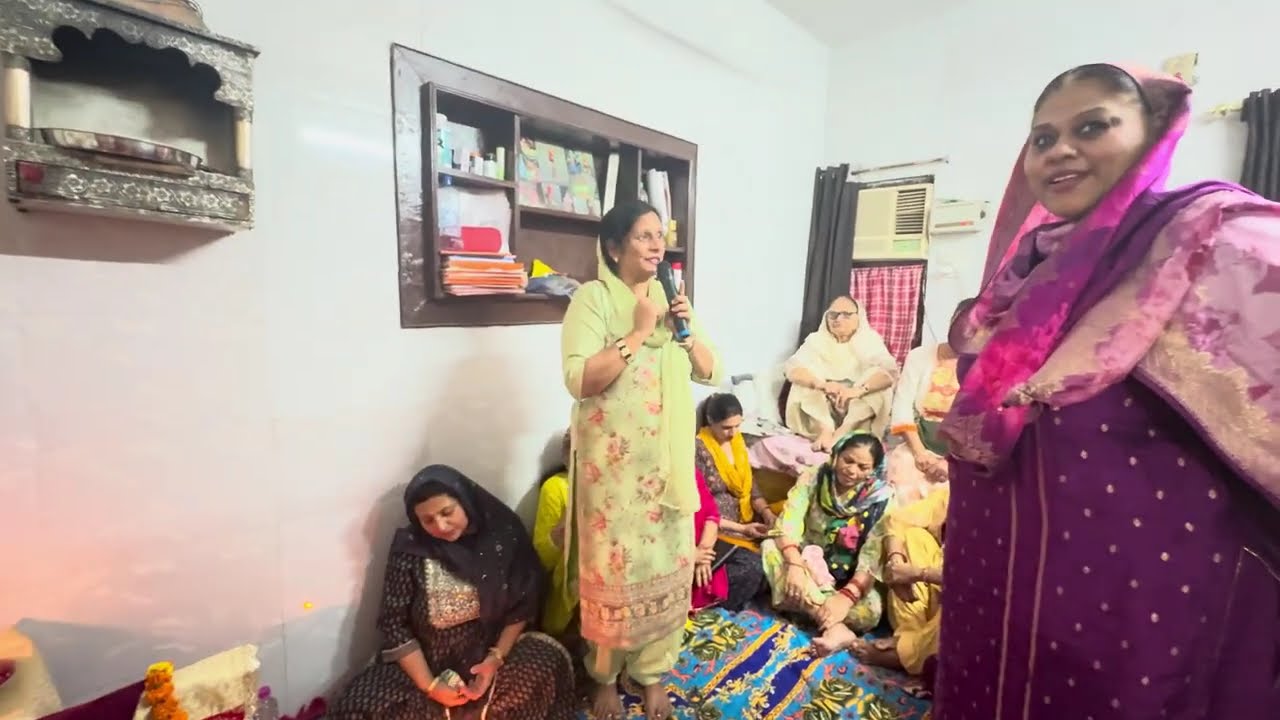 Guruji satsang first time at Chandigarh house shukrana Guruji