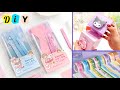 Diy cute stationery ideas  easy to make  school craft  how to make stationery