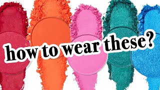 How to Make Bold Makeup Colors Wearable | TIPS & TRICKS