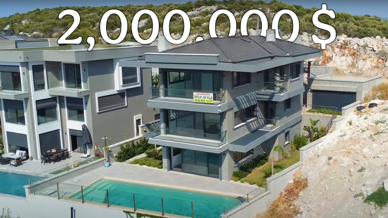 Çeşme Paşalimanı'nda Lüks Deneyim: 2 Milyon Dolar Değerinde 6 Oda 2 Salon Villanın İncelemesi!