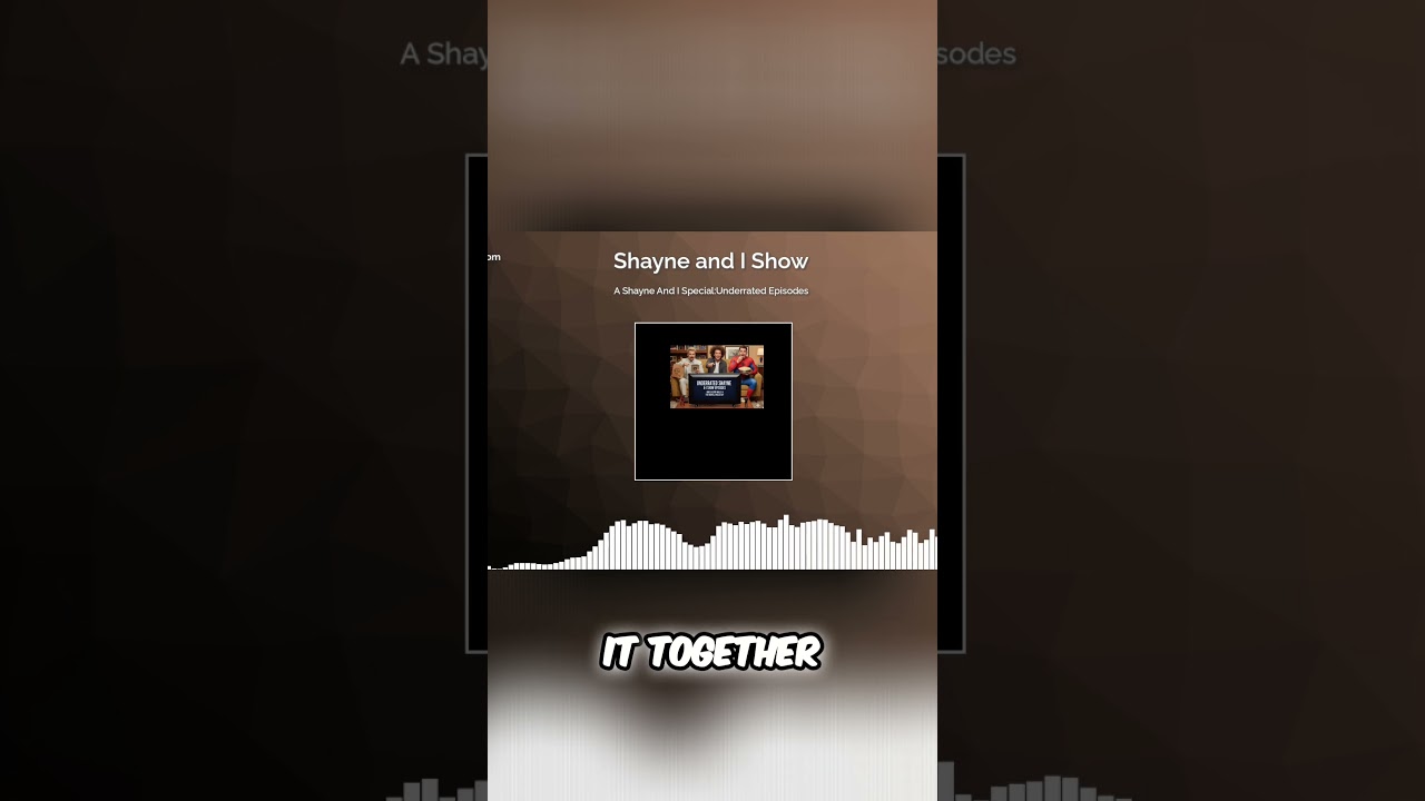 An underrated podcast episode from #shayneandishow