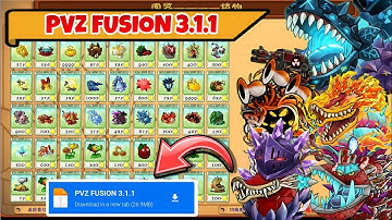PVZ Fusion Mod Menu 3.1.1 Android New Update Unlimited All Unlock All New Plants Latest Update