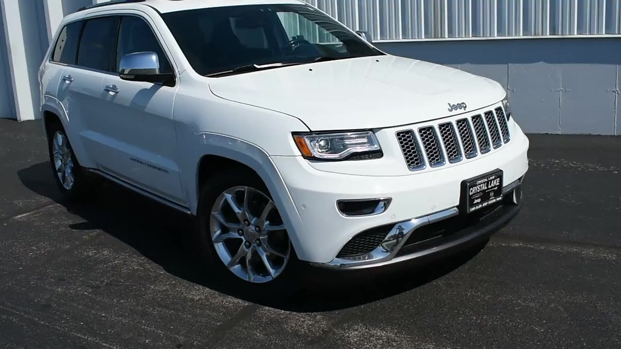 SOLD - USED 2014 JEEP GRAND CHEROKEE SUMMIT at Crystal Lake CDJR IL (USED) 