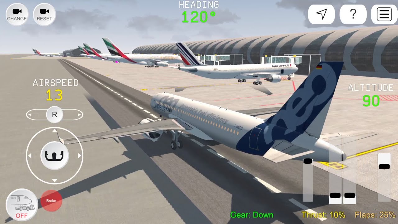 RC FS Advanced Unbox A320neo New Flight Game Play on iOS and Android ...
