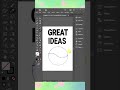 Pro Illustrator Tips That Will Save You HOURS ⚡ #shortsfeed #shorts #viral #trending