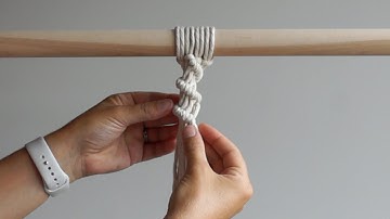 DIY Macrame Tutorial: Create Macrame Plant Hangers with this Fun Spiral Pattern!