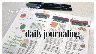 Journal With Me: First Week of 2024 | Take A Note Planner A5