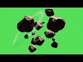 FREE 🪨Floating Rocks 🪨Green Screen video | Non Copyright