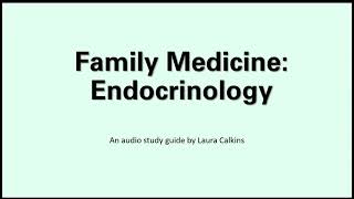 Family Med Endocrinology EOR Review