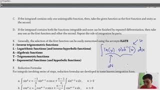 [Math 402] 10. Special Techniques in Integration - Integration by Parts (1/2)