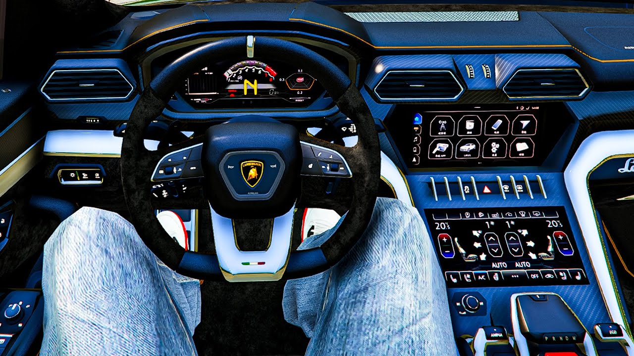 urus test drive realistic gta 5 POV YouTube