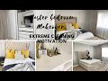 Extreme Master bedroom clean with me and makeover |Master bedroom makeover on a budget |Zim homes