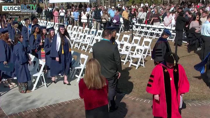 USCB's Fall 2025 Commencement, December 13th at 11 AM