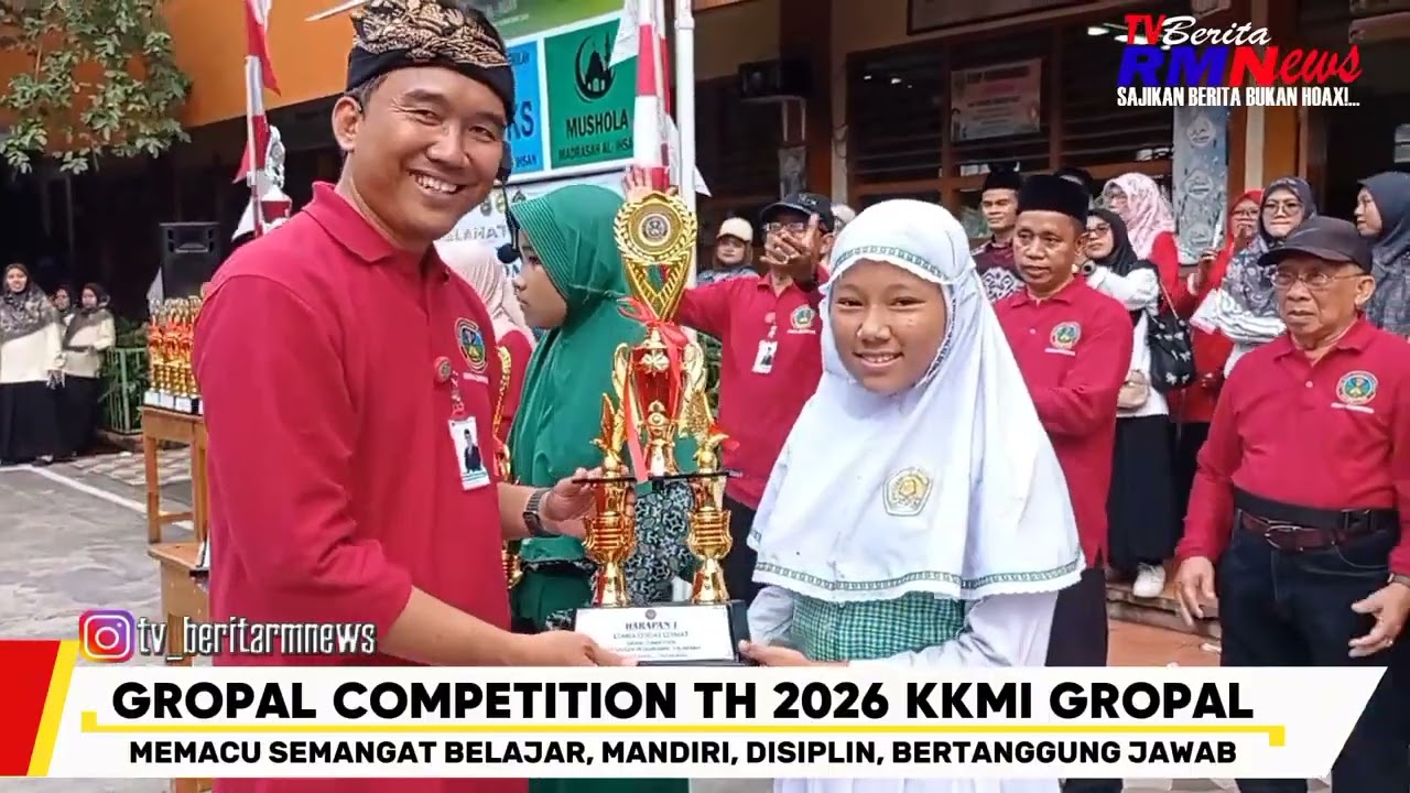 Memacu Juang Semangat Siswa Pengawas KKMI GROPAL Gelar Gropal Competition Th 2026