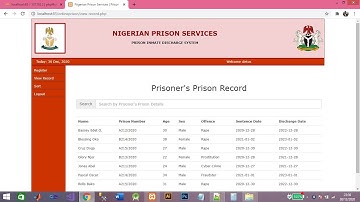 Online Prison Management System in PHP