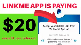 Linkme: How To join And Withdraw +$20,00 As Linkme Ambassador #linkme #linkmeambassador #makemoney screenshot 5